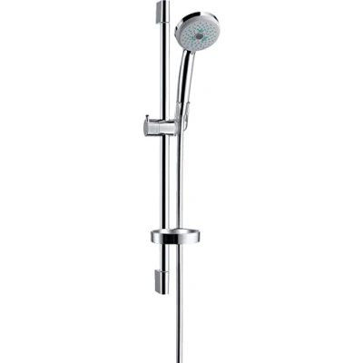 Imagen de Hansgrohe 27775000 Croma 100 Multi set de ducha, 0,65m, 3 tipos chorro, cromo
