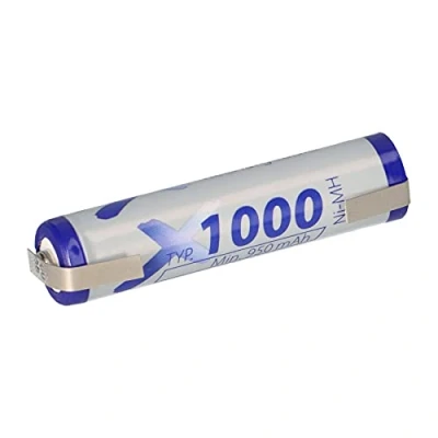 Imagen de AAA Micro batería NI MH 1,2 V 1000 mAh U soldadura, recargable + baja autodescarga
