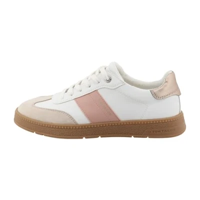 Imagen de TOM TAILOR 9590150003, Zapatillas Mujer, White Nude, 37 EU