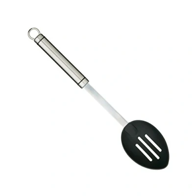 Imagen de KitchenCraft Cucharón de Cocina con Rejilla Acero Inoxidable y Nylon Mango Ergonómico, 35 cm