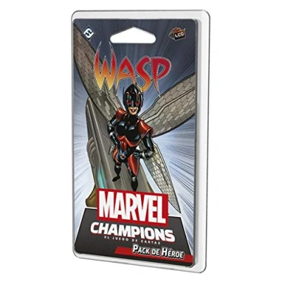 Imagen de Fantasy Flight Games Marvel Champions Wasp (La Avispa) Pack de Heroe en español