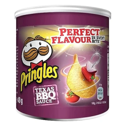 Imagen de Pringles BBQ Crisps 12x40g