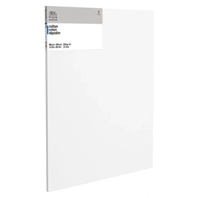 Imagen de Winsor &amp; Newton Lienzo de algodón, Blanco, 80 x 100 45 cm