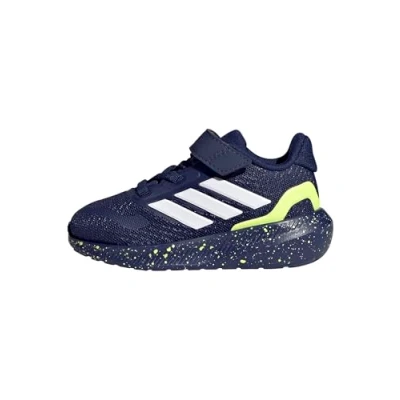 Imagen de adidas RUNFALCON 5 Shoes Infants, Zapatillas para Correr Unisex bebé, Dark Blue/FTWR White/hi Res Yellow, 26 EU
