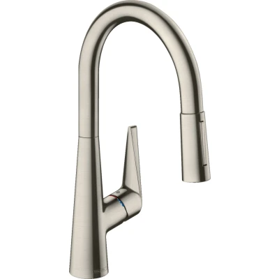 Imagen de Hansgrohe 73851800 M51 Grifo de Cocina con Ducha extraíble y sBox, Acero, 200 mm