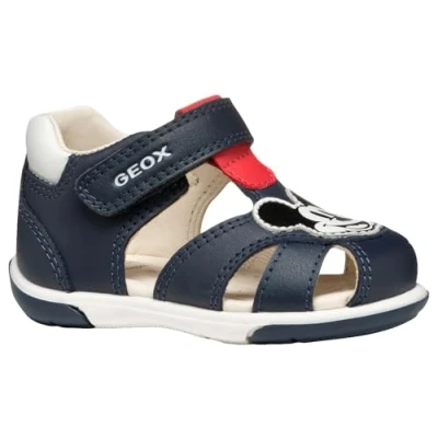 Imagen de Geox Sandal Zapito BOY Sandalias de senderismo para niños, Talla: 24, Navy/red Zapatos