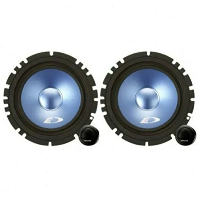 Imagen de 1 Kit de 2 vías Compatible con Alpine SXE 17CS 6.5&quot; 16.50 cm 165 mm diámetro 45 vatios rms 280 máx woofers tweeters 4 ohmios, por par