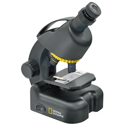 Imagen de Bresser Optics Microscopio National Geographic 40 640X Con Soporte Para Smartphone, Negro