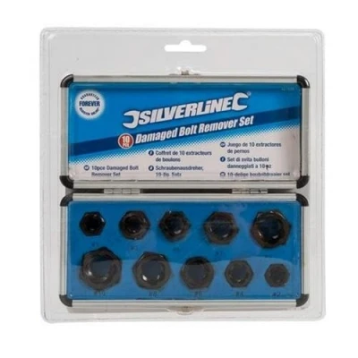 Imagen de Silverline Tools 467893 Extractores de pernos, 10 pzas (10 piezas)
