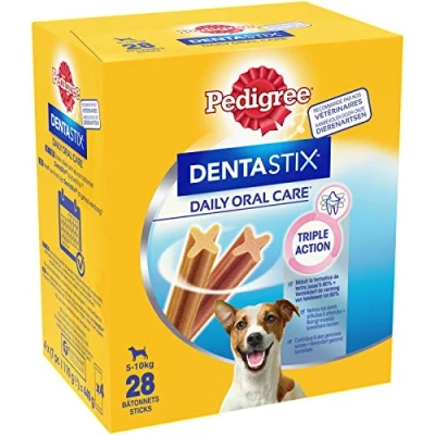 Imagen de PEDIGREE Dentastix Higiene Bucco Dental Perro pequeño 1 Caja de 28 Palos