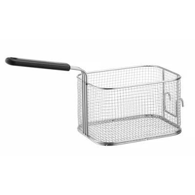 Imagen de HENDI Cesta para Freir, de Colador, Freir Frituras y Papas, con Agarradera, algunos modelos Freidoras 8L, 242x200x(H)140mm, Acero Inoxidable