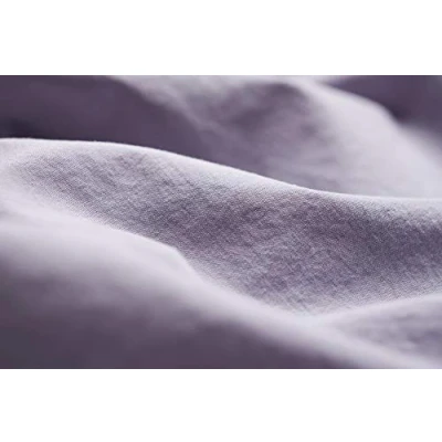 Imagen de L1NK STUDIO Funda nordica Cama 135 cm Lisa (220x220cm) 100% algodón (Percal 200 Hilos) Lavanda