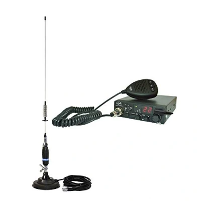Imagen de PNI Paket Escort HP 8001L ASQ Radio CB S75 con imán