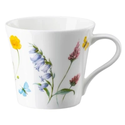 Imagen de Hutschenreuther Nora Spring Vibes Taza combinada, Porcelana, Blanco