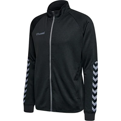 Imagen de hummel hmlAUTHENTIC POLY ZIP JACKET Color: BLACK/WHITE_Talla: M