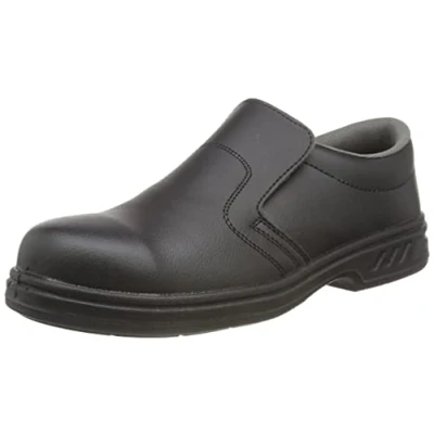 Imagen de Portwest Mocasín De Seguridad Steelite S2, Tamaño: 44, Color: Negro, FW81BKR44