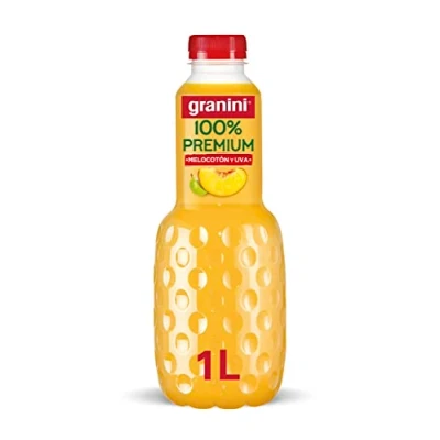 Imagen de Zumo de Melocotón y Uva Sin azúcares añadidos 1L Granini 100% Fruta