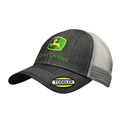 Imagen de John Deere Toddler Kids Dark Denim Meshback Cap Charcoal Os