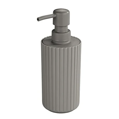 Imagen de Allstar Dosificador de jabón Minas Taupe Dispensador líquido Capacidad: 0.28 l, Polipropileno, 7 x 18 cm,