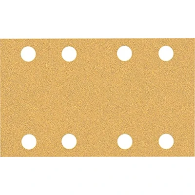 Imagen de Bosch Professional 10 x Lijas Expert C470 con 8 agujeros, para Madera dura, Pintura sobre madera, 80 133 mm, Grano 60, Accesorios Lijadora orbital