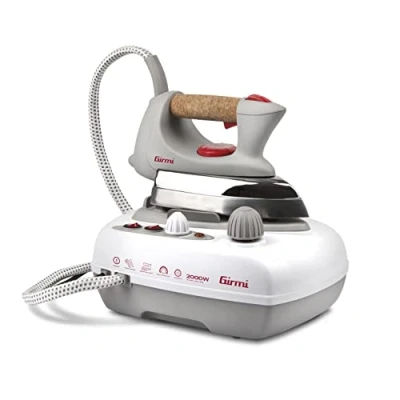 Imagen de Girmi ST03 Centro de planchado con Caldera, 3 bares presión, Tapón Seguridad, Golpe vapor 40 50g/minuto, 2000W