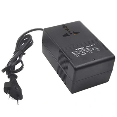 Imagen de VERAWE Transformador Convertidor de Voltaje 200W Reductor 220V 110V AC Viaje Enchufe la UE