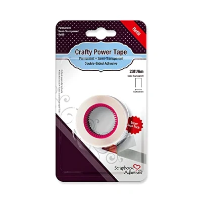 Imagen de Scrapbook Adhesives By 3L Crafty Power Tape Roll, 6M