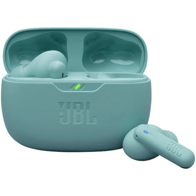 Imagen de Auriculares True Wireless JBL Wave Beam 2, 40 h Autonomía, IP54, Cancelación de ruido, Ergonómico, Turquesa