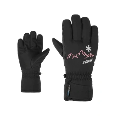 Imagen de Ziener Lailla Guantes para niños, Talla: 6, Black