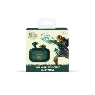 Imagen de OTL Technologies Auriculares INALÁMBRICOS The Legend of Zelda: TEARS Kingdom TWS Color Verde