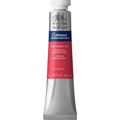 Imagen de Winsor &amp; Newton Tubos De Pintura Cotman Agua Color Rose Madder [hue] 21ml