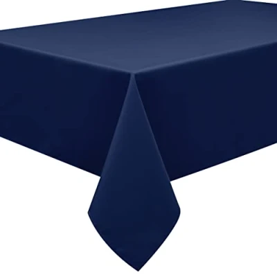 Imagen de Home Direct Mantel 100% poliéster, Cuadrado 180 x 180cm Azul