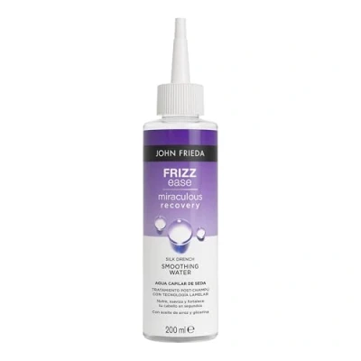 Imagen de John Frieda Agua capilar Miraculous Recovery Tratamiento intensivo para cabello dañado Repara, fortalece y protege contra el daño Suavidad, brillo manejabilidad sin apelmazar 200ml