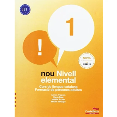 Imagen de Nou nivell elemental 1. Curs de llengua catalana. Formació persones adultes