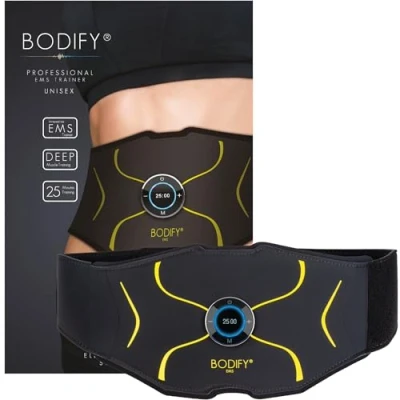 Imagen de Bodify® EMS Entrenador Abdominal MAX ¡Estimulación dirigida de los músculos Abdominales! Construcción Muscular Dispositivo estimulación El Original