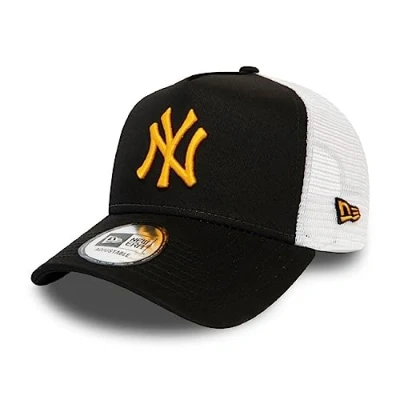 Imagen de New Era York Yankees Cap Trucker Kappe League Essential Basecap MLB Baseball Schwarz One Size