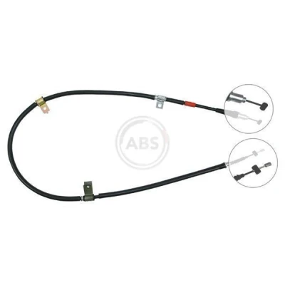 Imagen de A.B.S. K19147 Cable de Freno Mano 1601 Discos para dirección izquierda/derecha HYUNDAI: Elantra III Berlina
