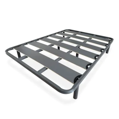 Imagen de Mattfy Somier de Láminas Anchas Reforzado Anti Ruido Estructura 40x30 mm con Juego Patas Roscadas, Gran Estabilidad y Robustez, 150x190