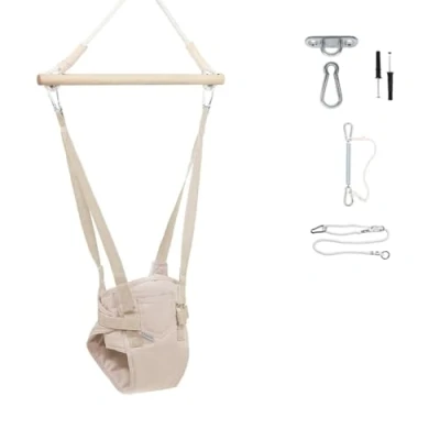 Imagen de MAMOI® Hopser Baby Jumper Bouncer columpio para puerta bebé a partir de 6 meses, puerta, interior, infantil,