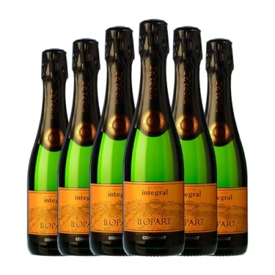 Imagen de Llopart Integral Brut Nature Cava Reserva Media Botella 37 cl Espumoso blanco (Caja de 6 cl)