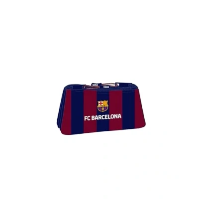 Imagen de F.C. Barcelona Neceser Escolar Infantil, con Cremallera Simple, Ideal para Niños de Diferentes Edades, Cómodo y Versátil, Calidad Resistencia, 22x8x10 cm, Color Azul Marino/Granate