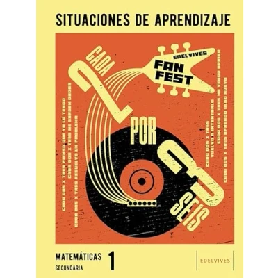 Imagen de Proyecto: FanFest Matemáticas 1 ESO. Situaciones DE aprendizaje (CUADERNOS SITUACION APRENDIZAJE)