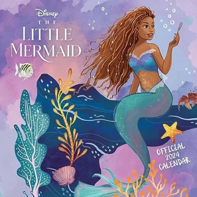 Imagen de Little Mermaid 2024 Square Wall Calendar