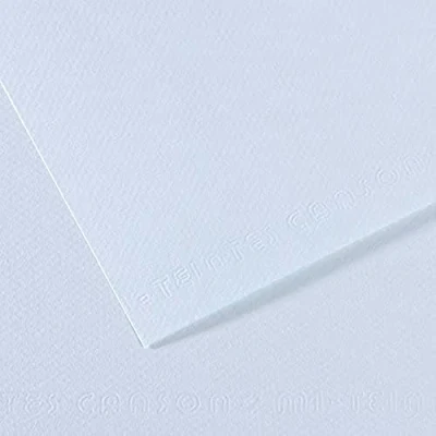Imagen de Canson Mi Teintes Papel de Color Pulpa Teñida, 160 g/m2, Azul (Azure 102), 21x29,7, Pack 25