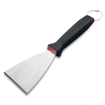 Imagen de espátula para asar Presist ancha, de acero inoxidable dar la vuelta y servir, gran accesorio barbacoa, ideal como espátula, pizza o barbacoa