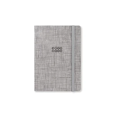 Imagen de Letts Edge Agenda A6 con vista semanal de 18 meses notas 2023/2024, color gris