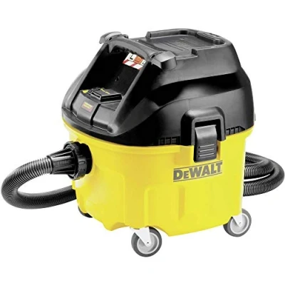 Imagen de DeWalt DWV901L QS Aspirador de 30 litros, clase L(1400 W, caudal aire 4080 l/min, potencia máxima acoplada 2200 W y filtro automático)