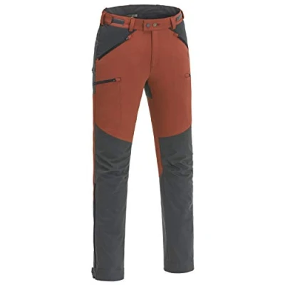 Imagen de Pinewood Brenton D104 Pantalón para Hombre, Color Terracota y Antracita