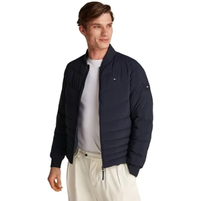 Imagen de Tommy Hilfiger MIX Quilt Chaqueta de invierno, Hombre, Talla: 3XL, Desert sky