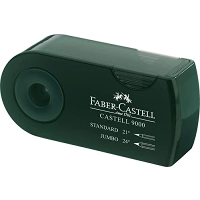 Imagen de Faber Castell 582800 Sacapuntas doble (9000, color verde